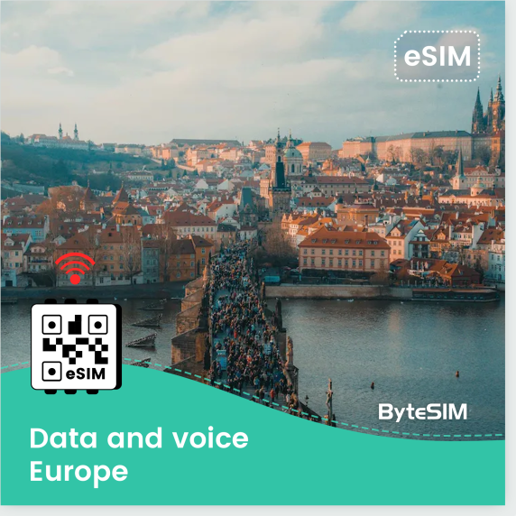 Europe eSIM - Vodafone Travel &middot; Spanish number (+34)