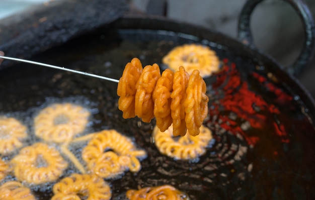 Photo jalebi sweet food