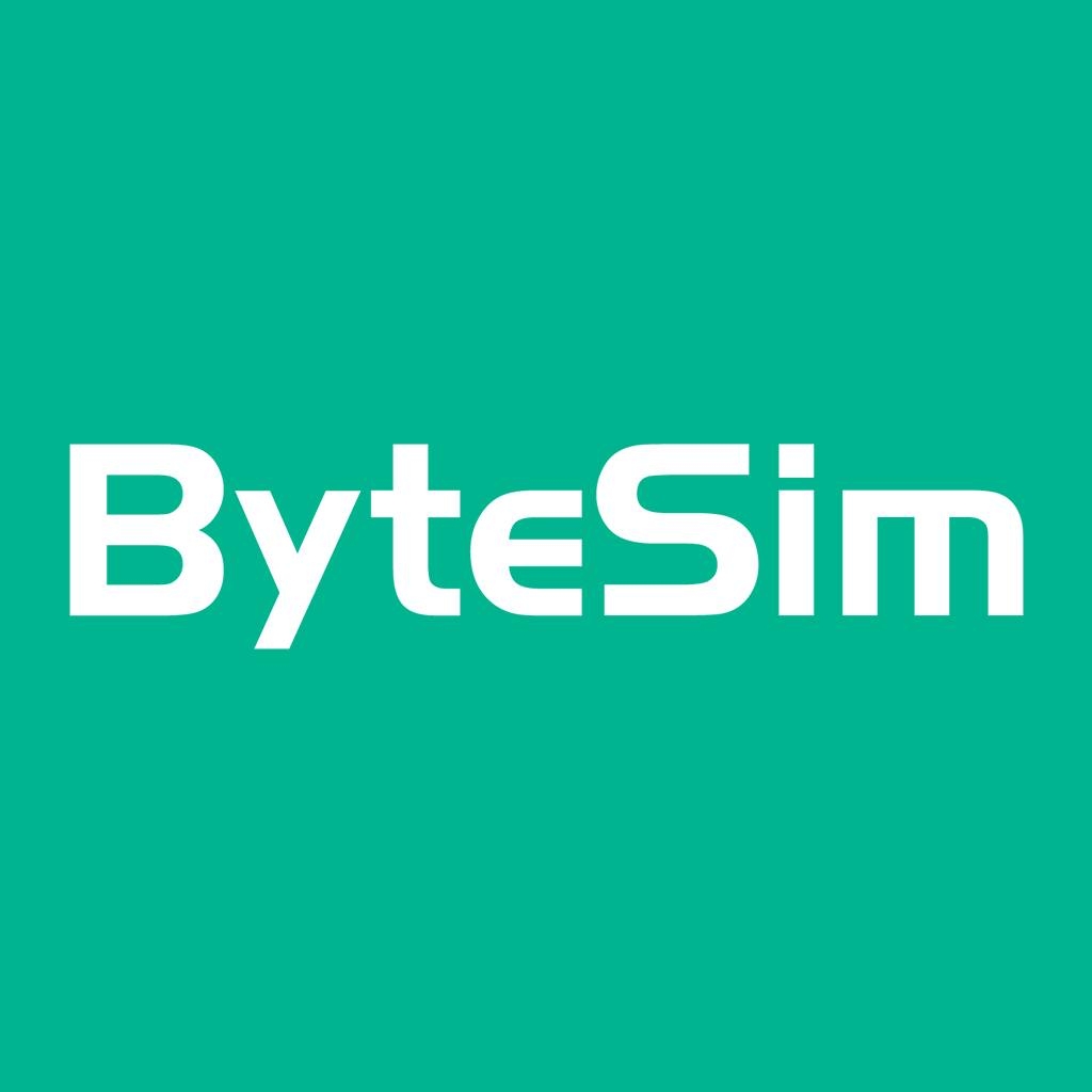 ByteSIM solid background icon