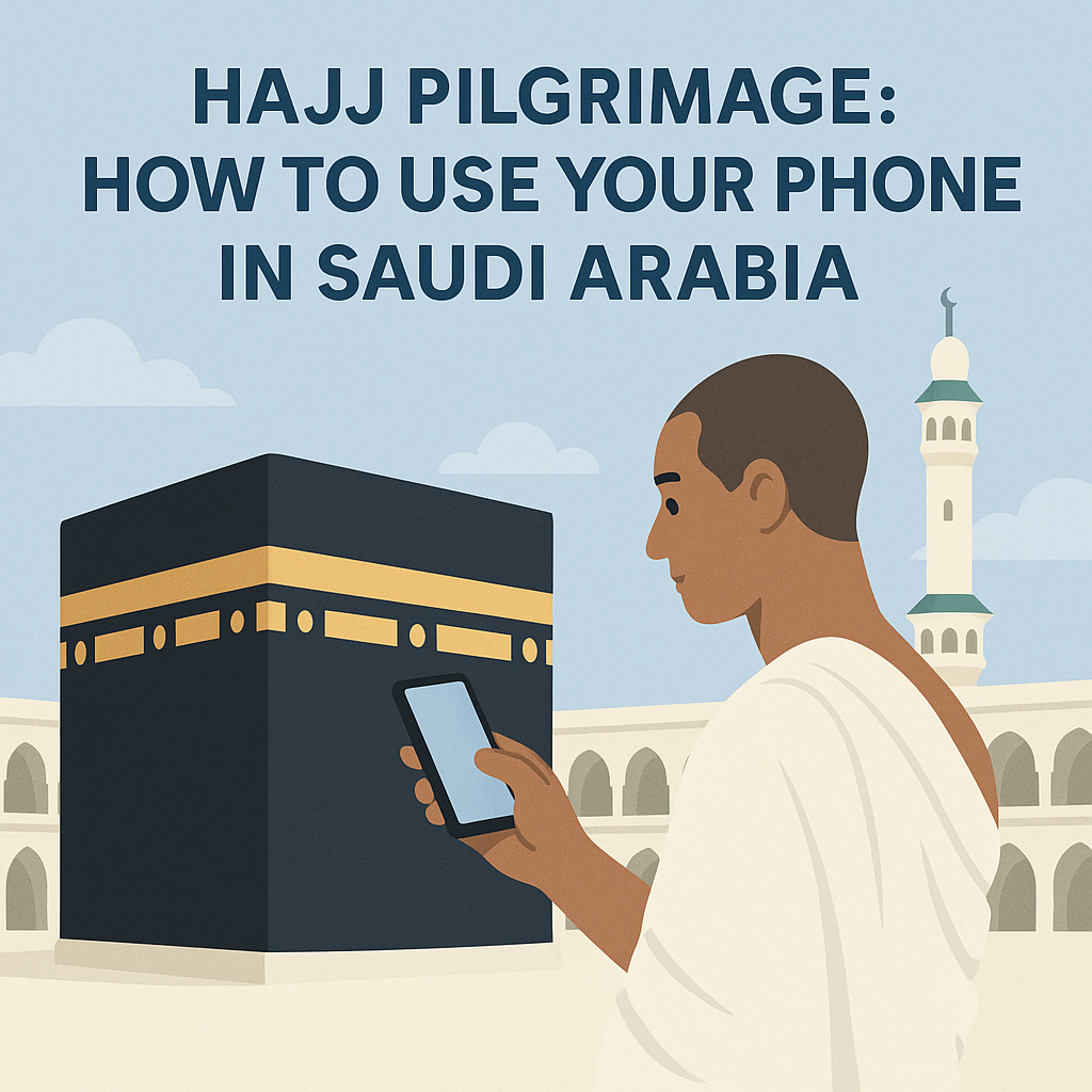Hajj Pilgrimage: How to Use Your Phone in Saudi Arabia