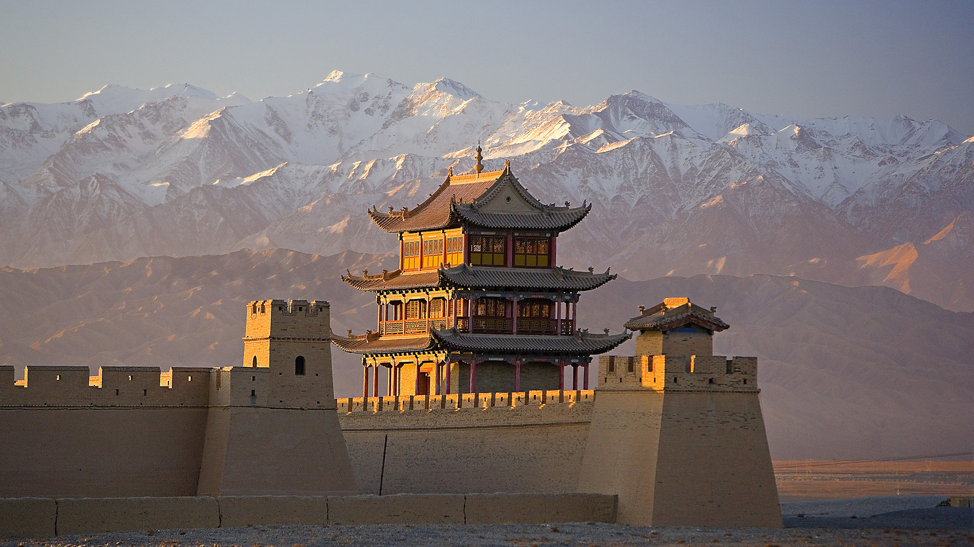 Magnificent Great Wall covered with snow - China.org.cn
