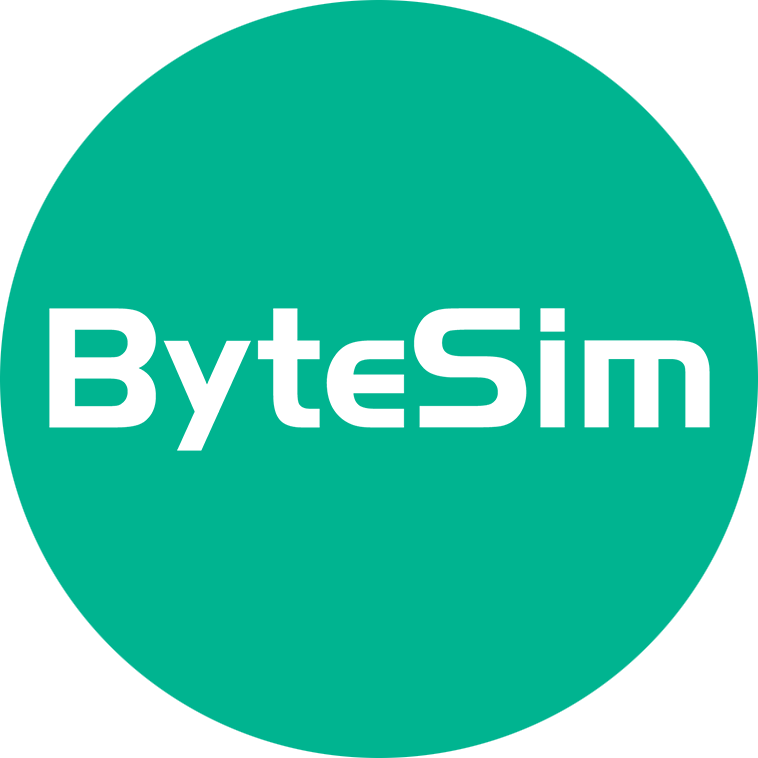 ByteSIM circular stamp