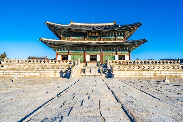 Free photo gyeongbokgung palace