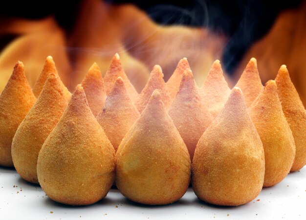 Photo coxinha of chicken brazilian snack