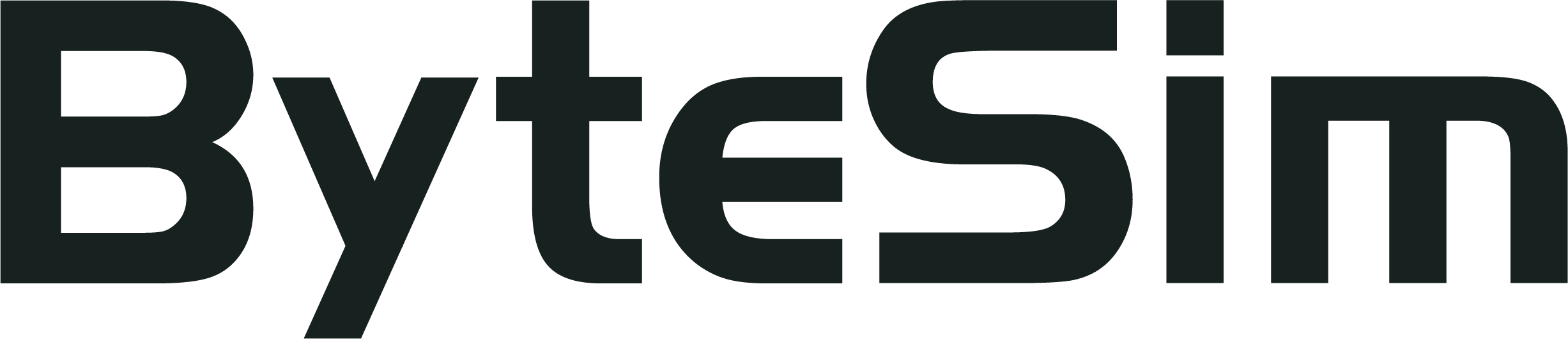 ByteSIM wordmark, variant B