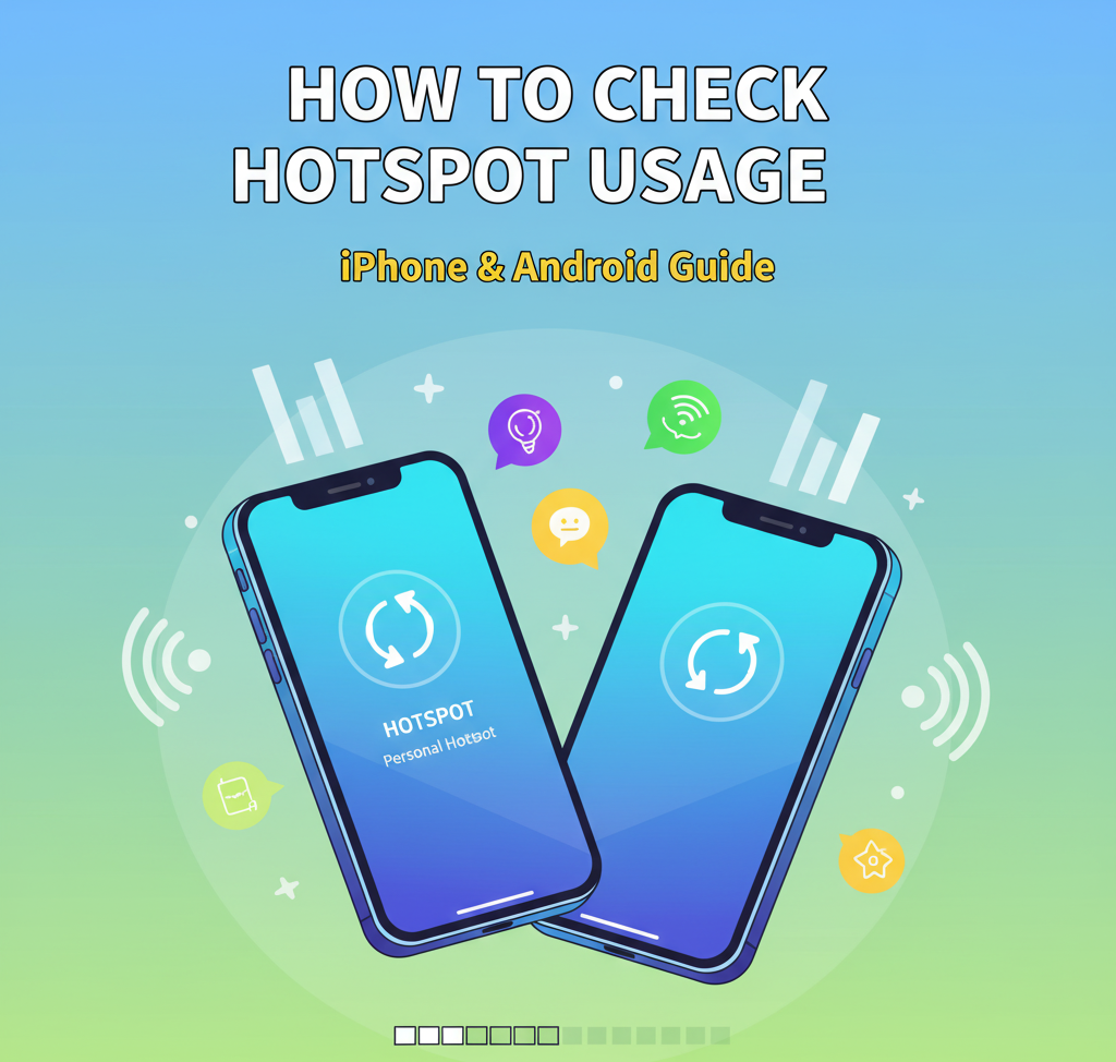 How to Check Hotspot Usage: iPhone and Android Guide