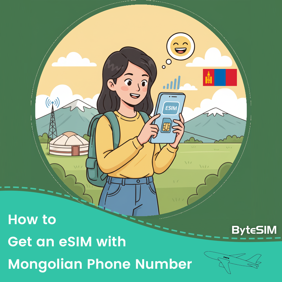 How to Get a Mongolia eSIM with Phone Number