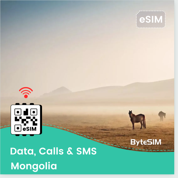 몽골 eSIM (현지 전화번호 포함)
