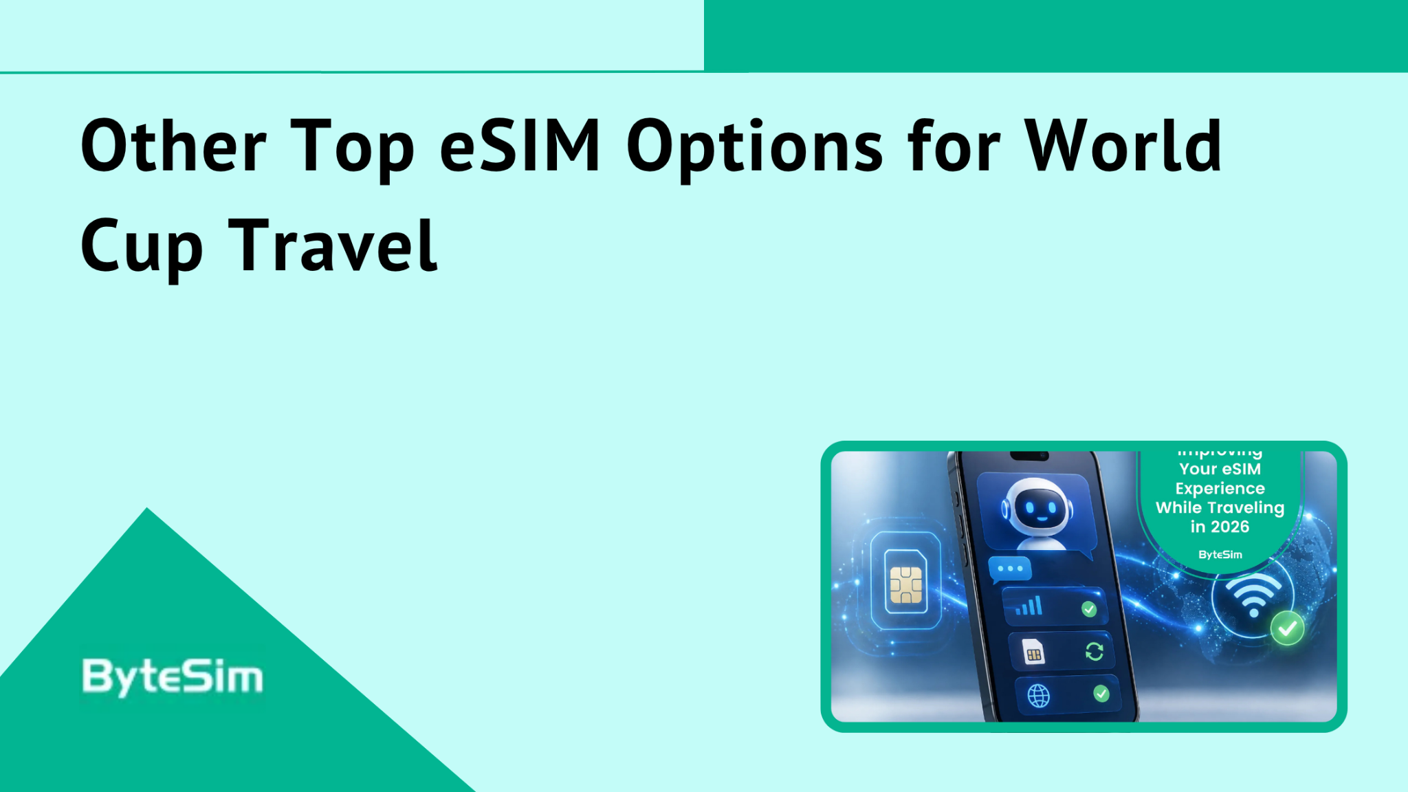 Other Top eSIM Options for World Cup Travel
