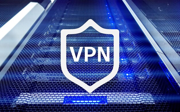 Photo vpn virtual private network technology proxy and ssl cyber security