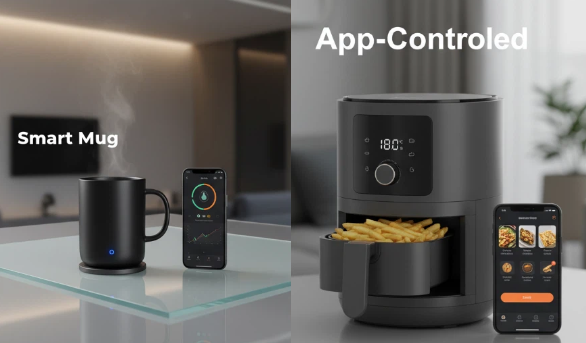 Top Pick: Smart Mug / App-Controlled Air Fryer
