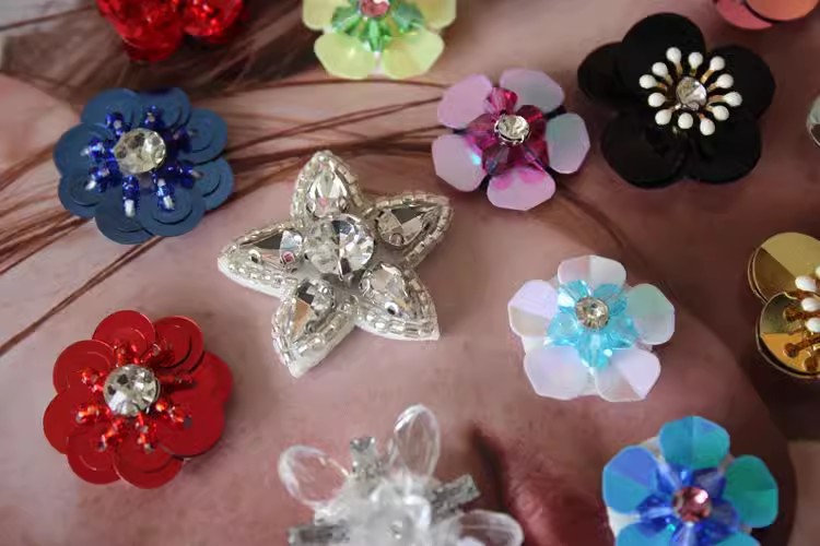 3D Beaded Accessories DIY Patch BA0014