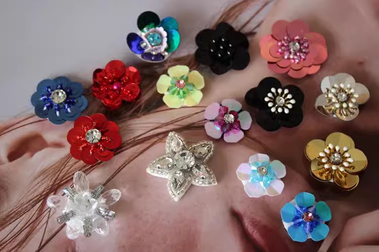 3D Beaded Accessories DIY Patch BA0014