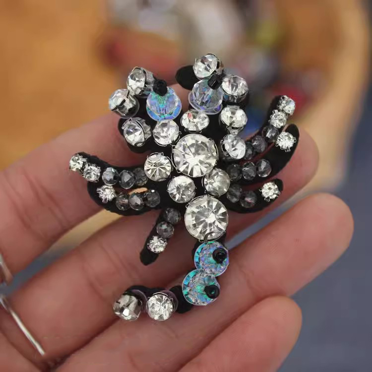 3D Beaded Bag Shoes Decoration BA0034