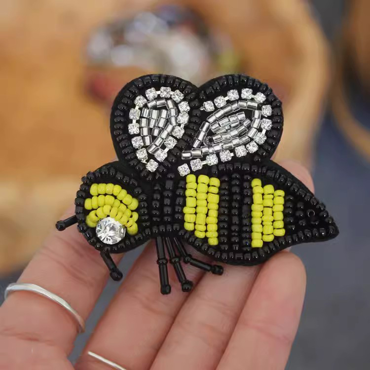 3D Beaded Bag Shoes Decoration BA0034