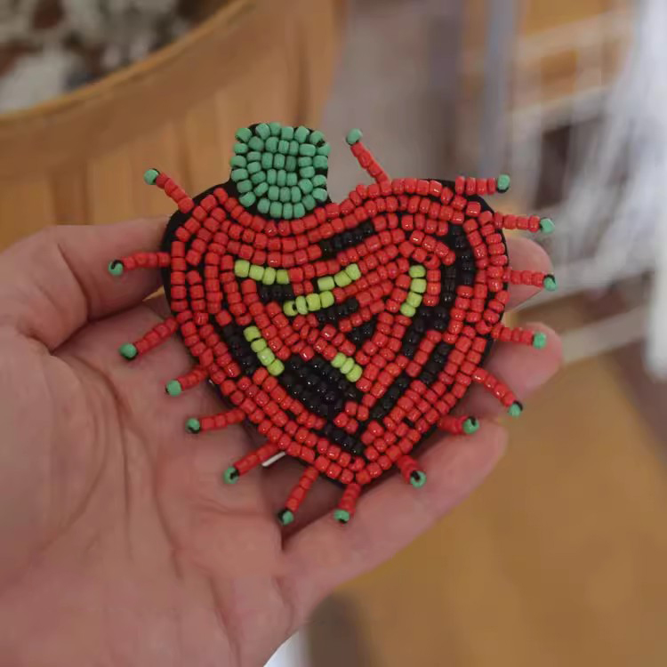 3D Beaded Bird Brooch Accessories BA0112