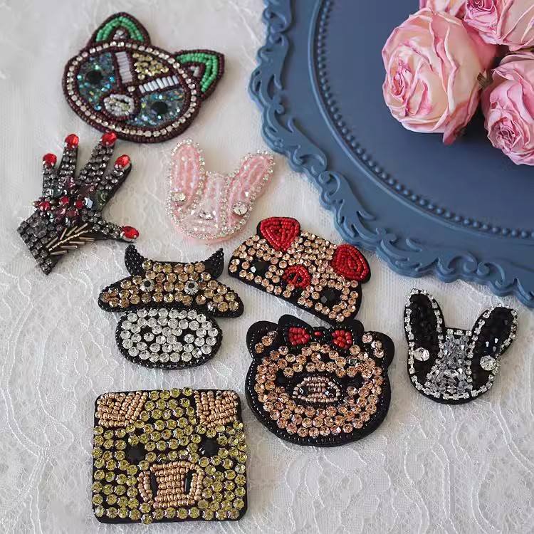 3D Flower Beads Decorative Accessories BA0026