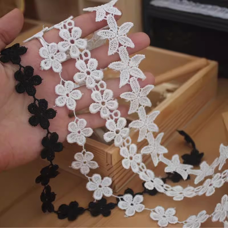 3D Guipure Lace Trimming Fabrics LT0164