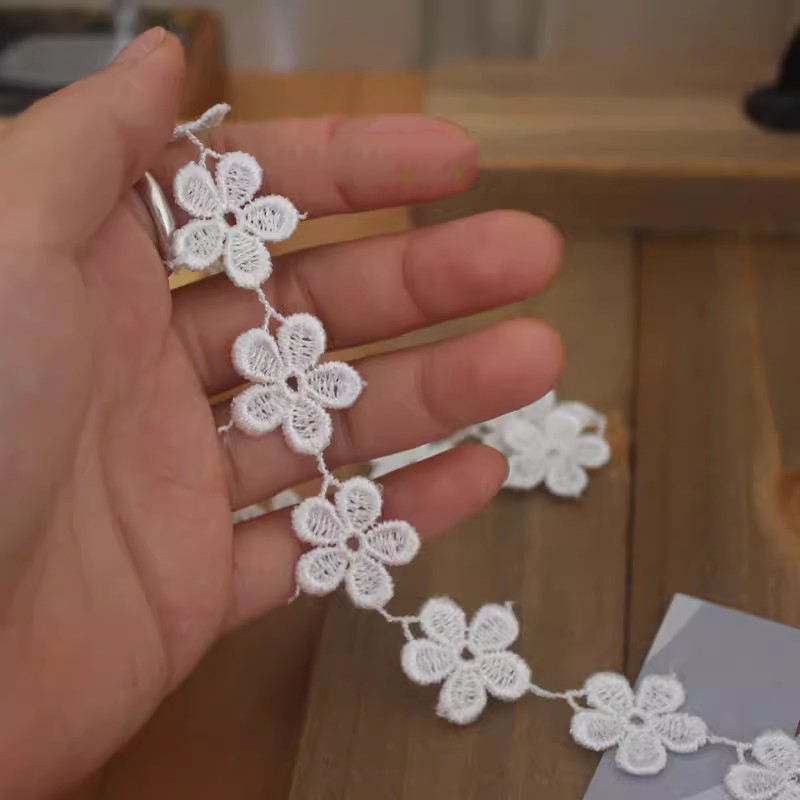 3D Guipure Lace Trimming Fabrics LT0164