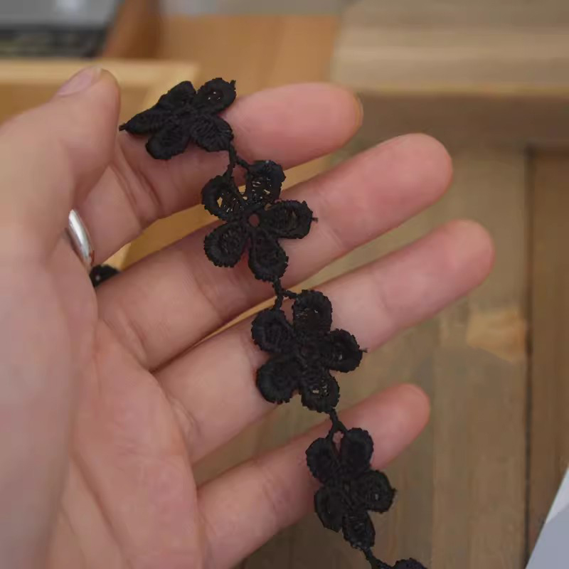 3D Guipure Lace Trimming Fabrics LT0164