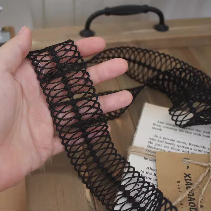 3D Polyester Lace Trim Cloth Decoration LT0224