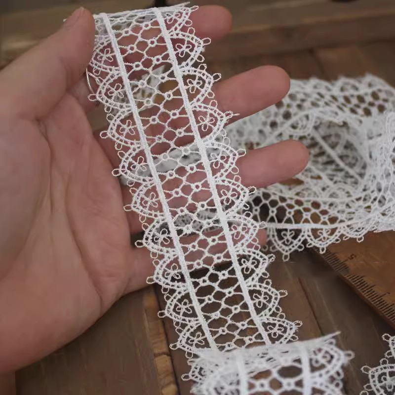 3D Polyester Lace Trim Cloth Decoration LT0224