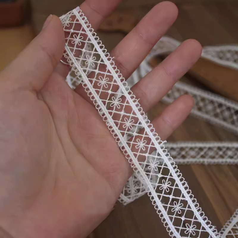 3D Polyester Lace Trim Cloth Decoration LT0224