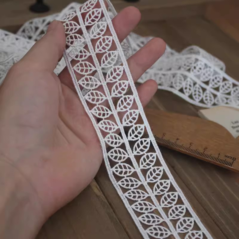 3D Polyester Lace Trim Cloth Decoration LT0224