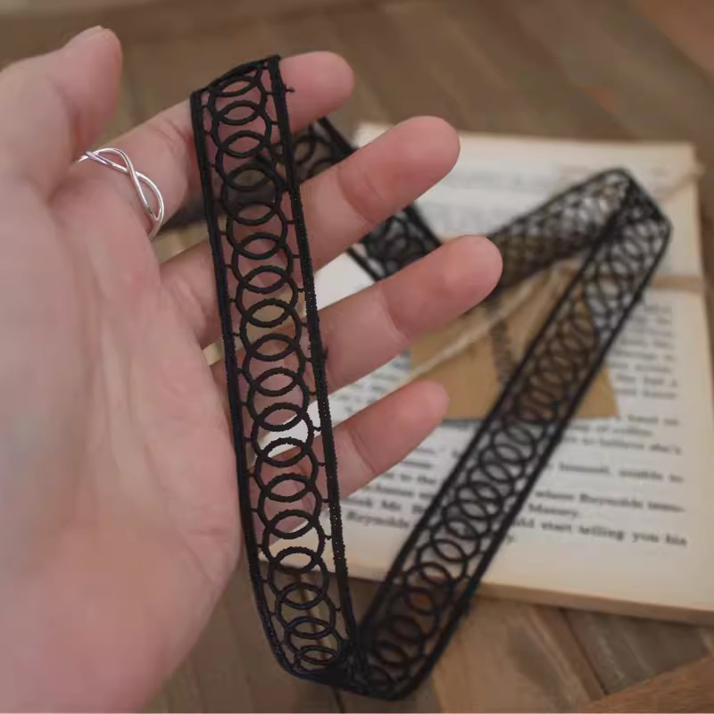 3D Polyester Lace Trim Cloth Decoration LT0224