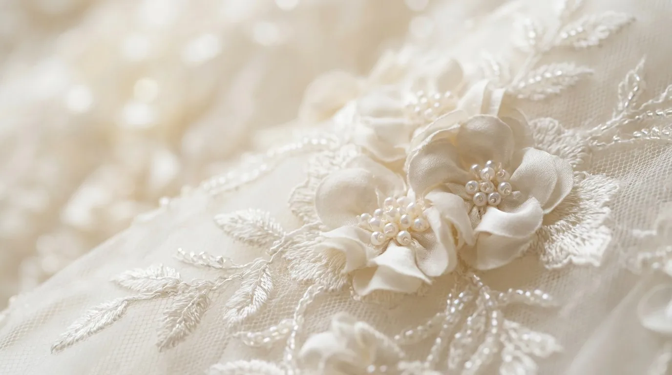 The Art of 3D Floral Lace Appliqué Header