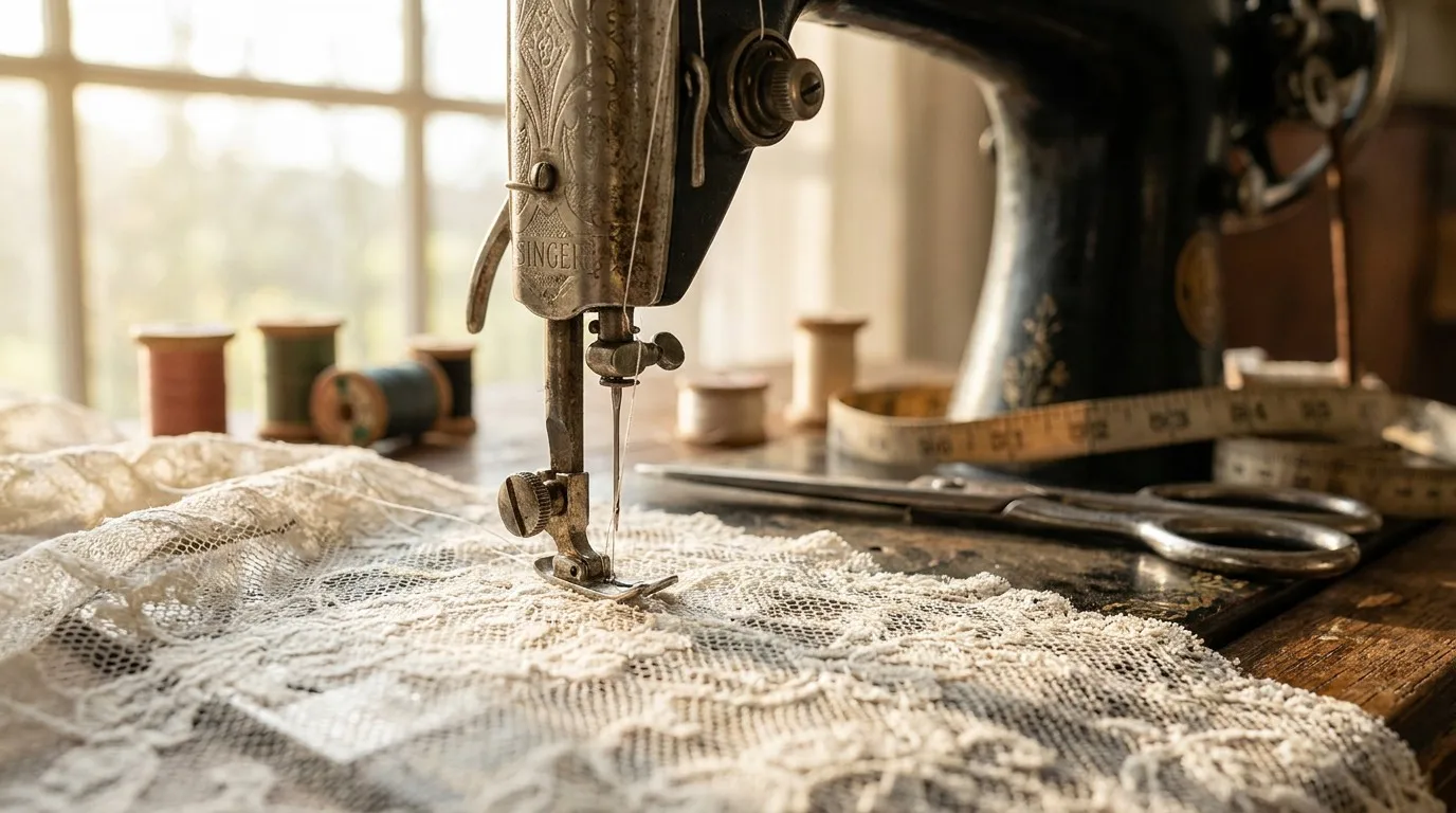 Professional Lace Sewing Techniques Header