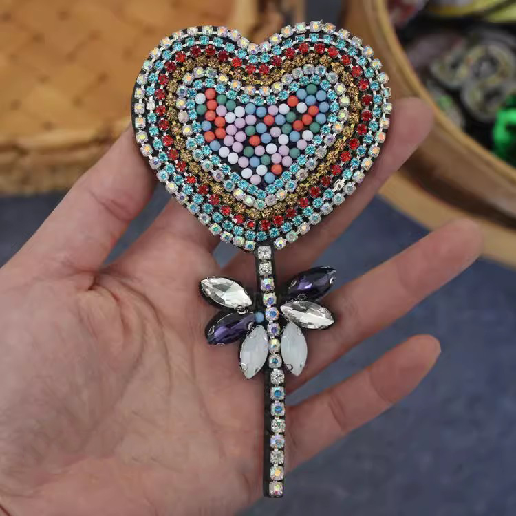 Bead Brooch DIY Cloth Accessories BA0054