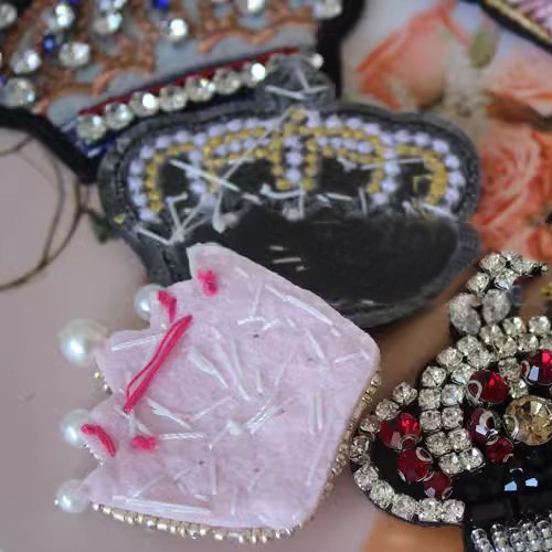 Bead Sequins Cloth Patch Decoration BA0063