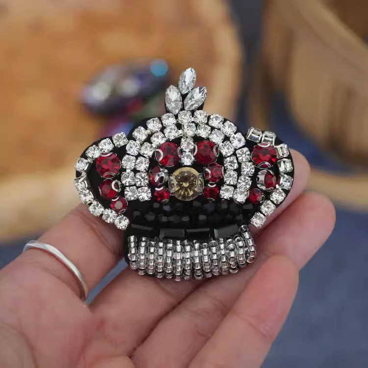 Bead Sequins Cloth Patch Decoration BA0063