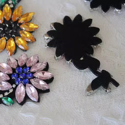 Beaded Accessories 3D Cloth Patch BA0006