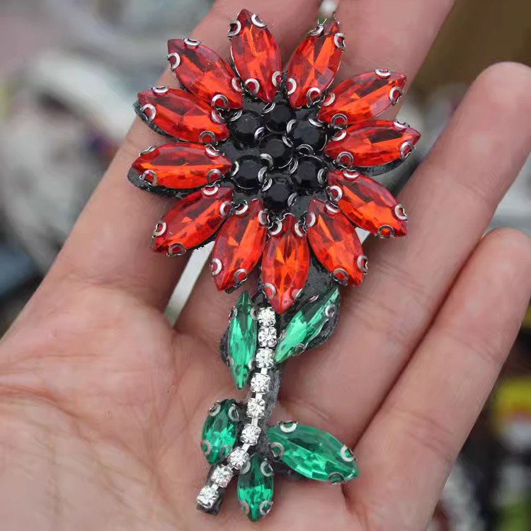 Beaded Accessories 3D Cloth Patch BA0006