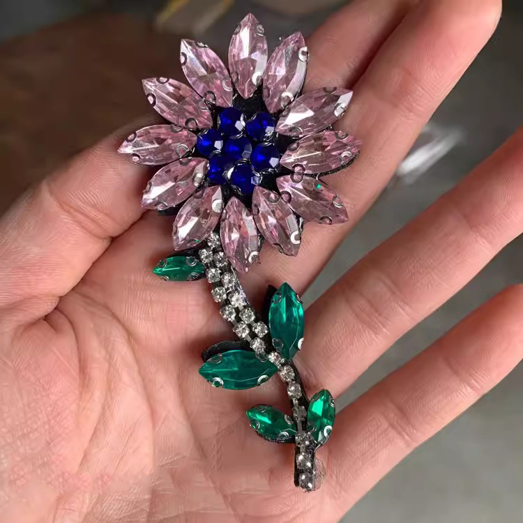 Beaded Accessories 3D Cloth Patch BA0006