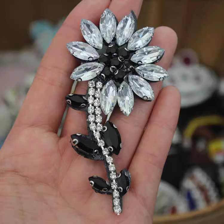 Beaded Accessories 3D Cloth Patch BA0006