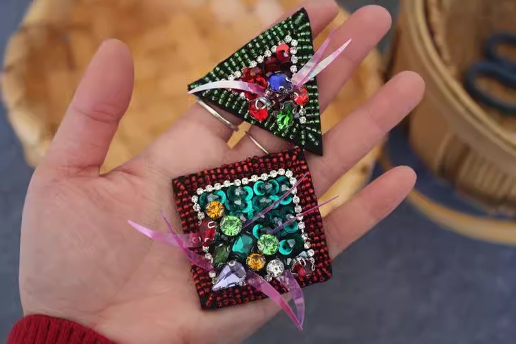 Beaded Accessories Cloth Patch BA0001