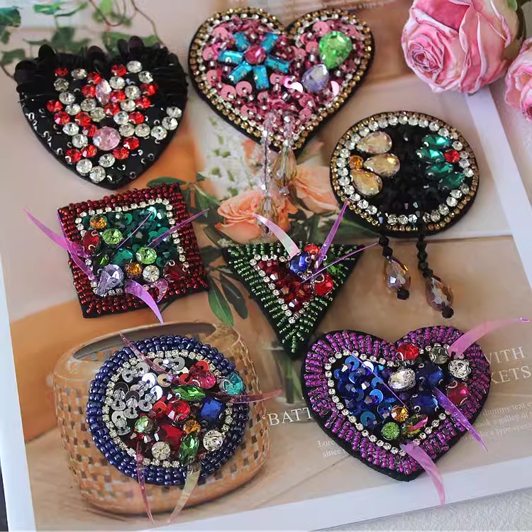 Beaded Accessories Cloth Patch BA0001