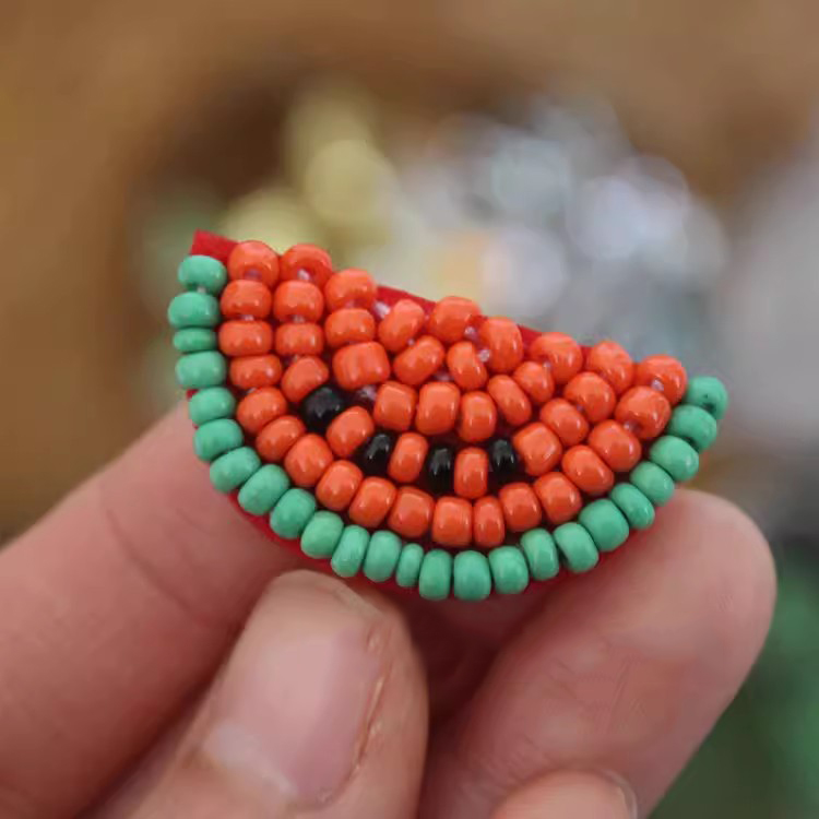 Beaded Accessories Fruit Cloth Patch BA0005