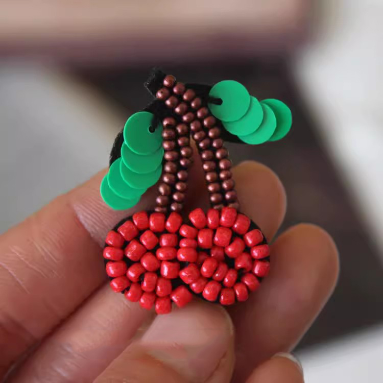 Beaded Accessories Fruit Cloth Patch BA0005