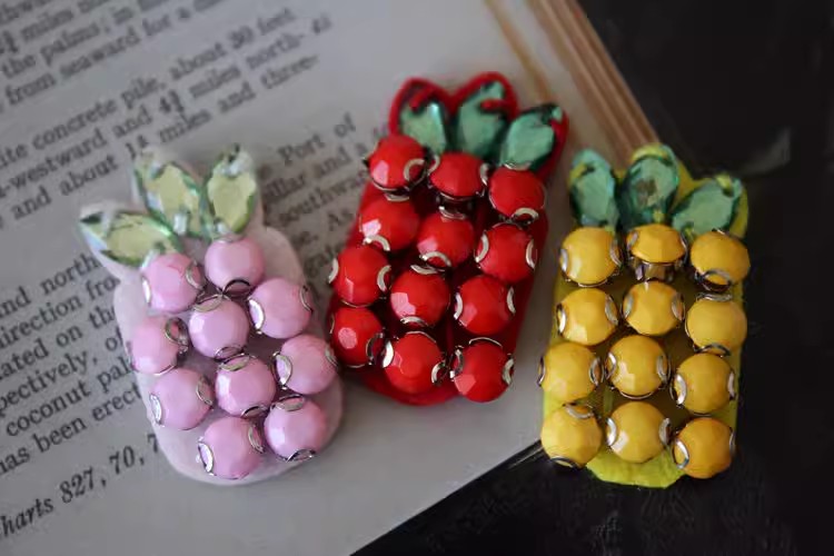 Beaded Accessories Fruit Cloth Patch BA0005