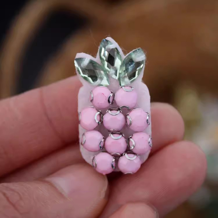Beaded Accessories Fruit Cloth Patch BA0005