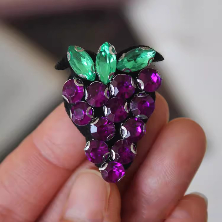 Beaded Accessories Fruit Cloth Patch BA0005