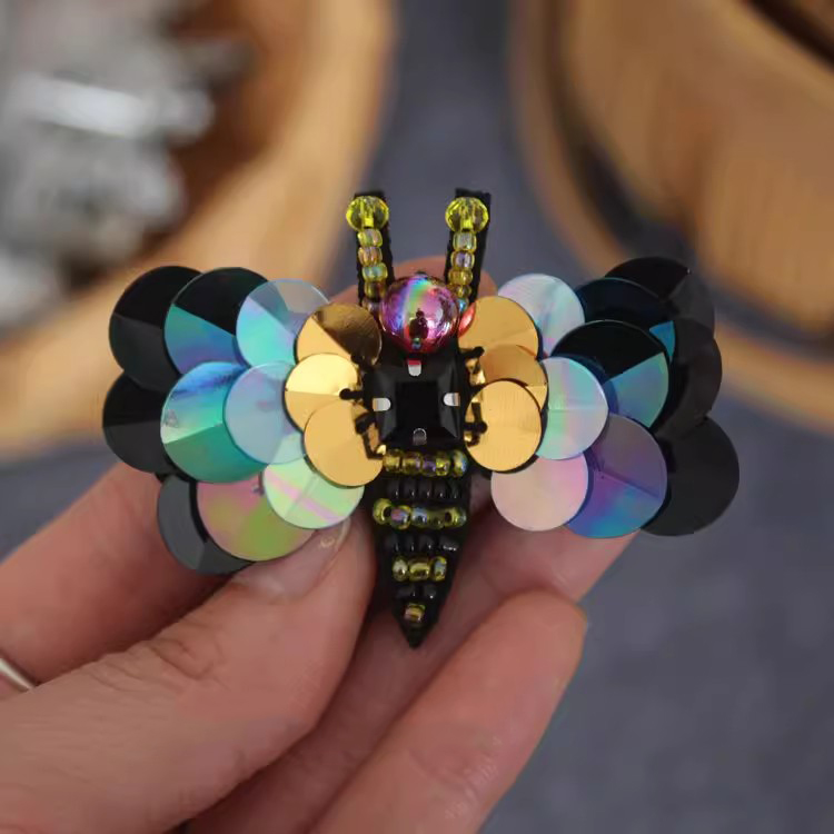 Beaded Accessories Sequins Cloth Patch BA0008