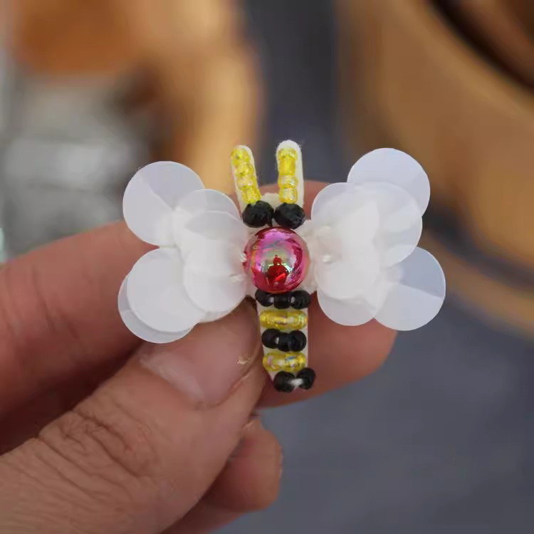 Beaded Accessories Sequins Cloth Patch BA0008