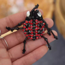 C#Ladybug  6x6 cm