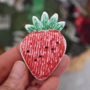 2#Strawberry 3.5x5.2 cm