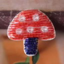 3#Mushroom 3.4x3.3 cm